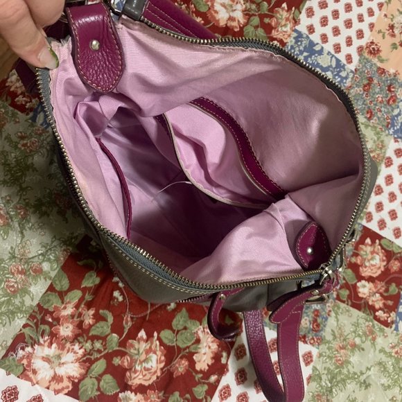 Del Giudice Roma, Gray Pebbled Leather - Picture 2 of 3